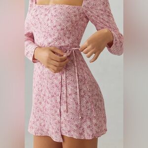 Reformation Rosalie Dress in Cherry Blossom